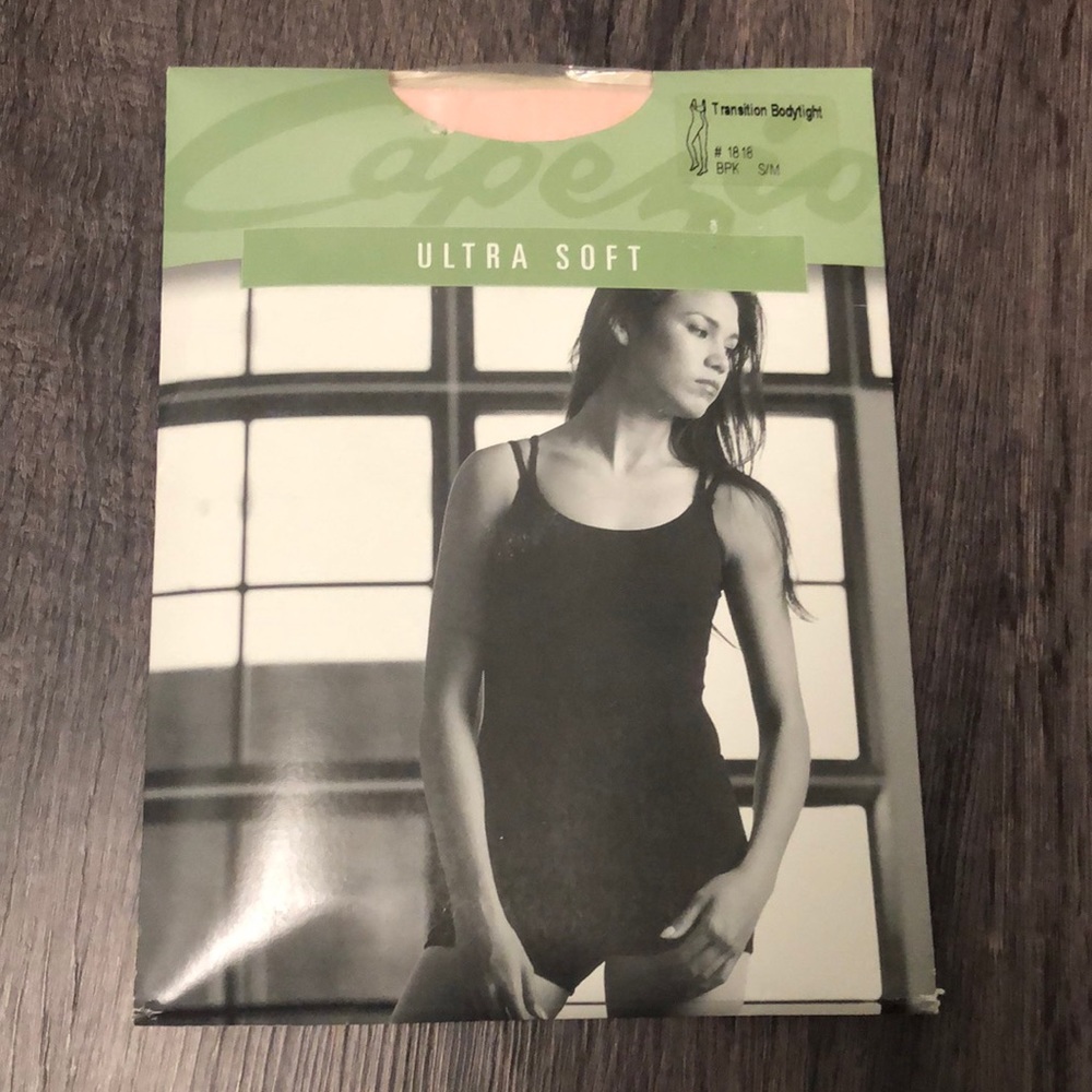 Pink Capezio Ultra Soft Transition Bodytight